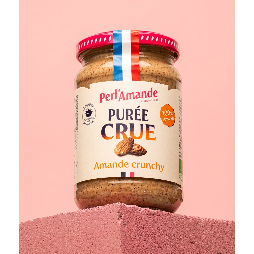 Crunchy Whole Almond Butter I Perl'Amande