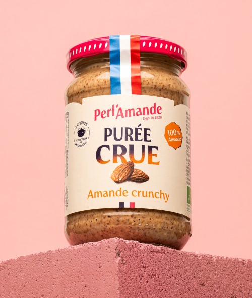 Crunchy Whole Almond Butter I Perl'Amande