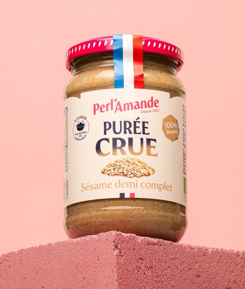 Purée Sésame Demi-Complet I Perl'Amande