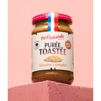 Purée Sésame complet toasté I Perl'Amande