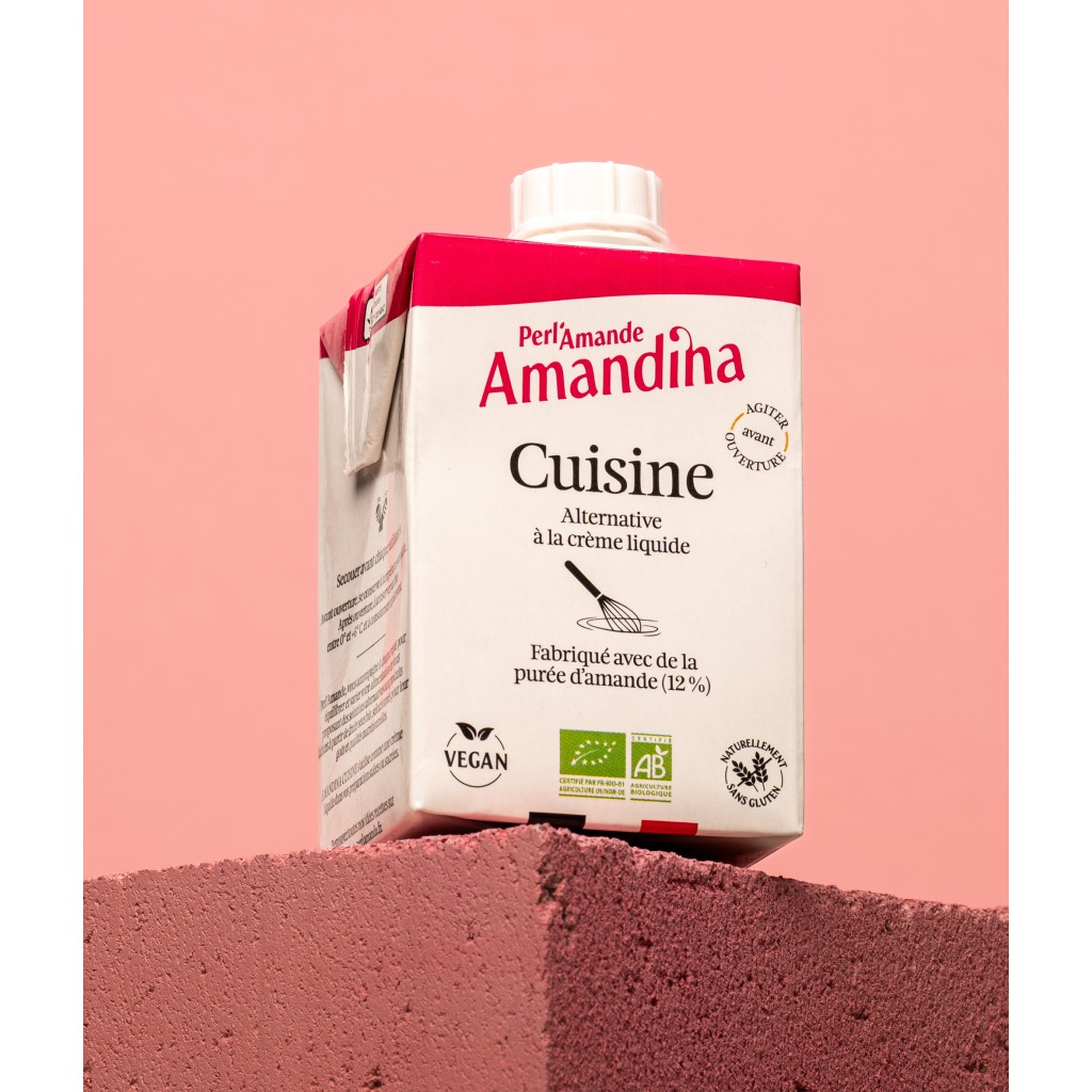 Crème Amandina Cuisine Bio | Perl'Amande