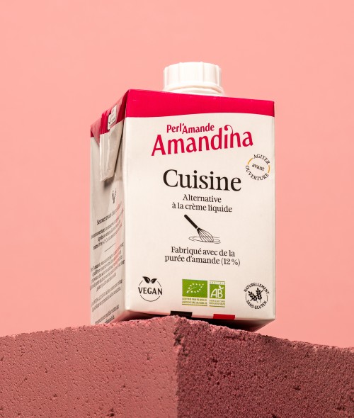 Crème Amandina Cuisine Bio | Perl'Amande