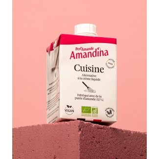 Crème Amandina Cuisine Bio | Perl'Amande