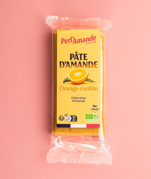 Pâte d'Amande Orange Confite