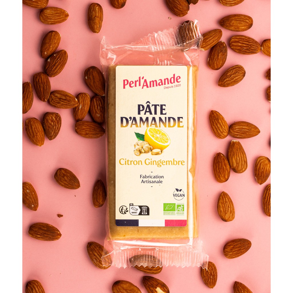 Almond Paste Lemon Ginger I Perl'Amande