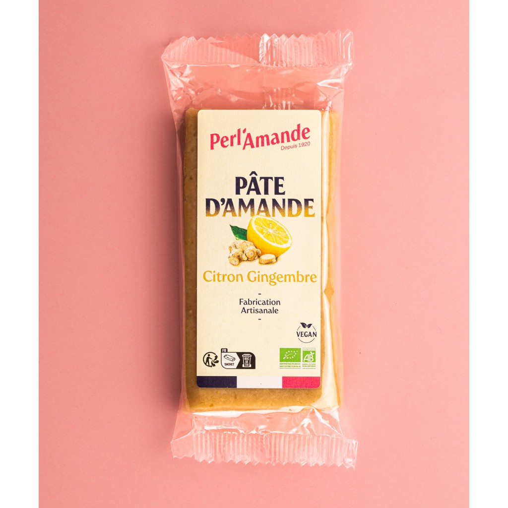 Almond Paste Lemon Ginger I Perl'Amande