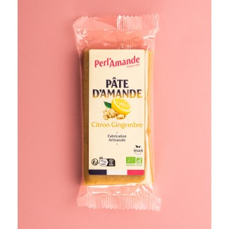 Pâte Amande Citron Gingembre I Perl'Amande