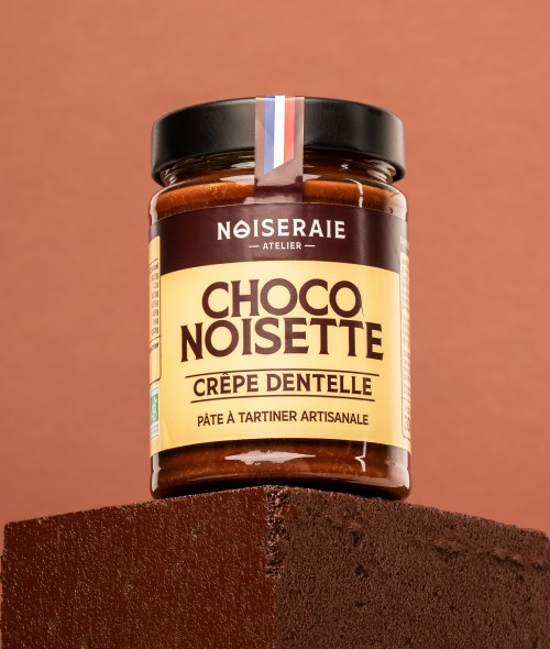Pâte à tartiner Choco Noisette Crêpe Dentelle I Noiseraie