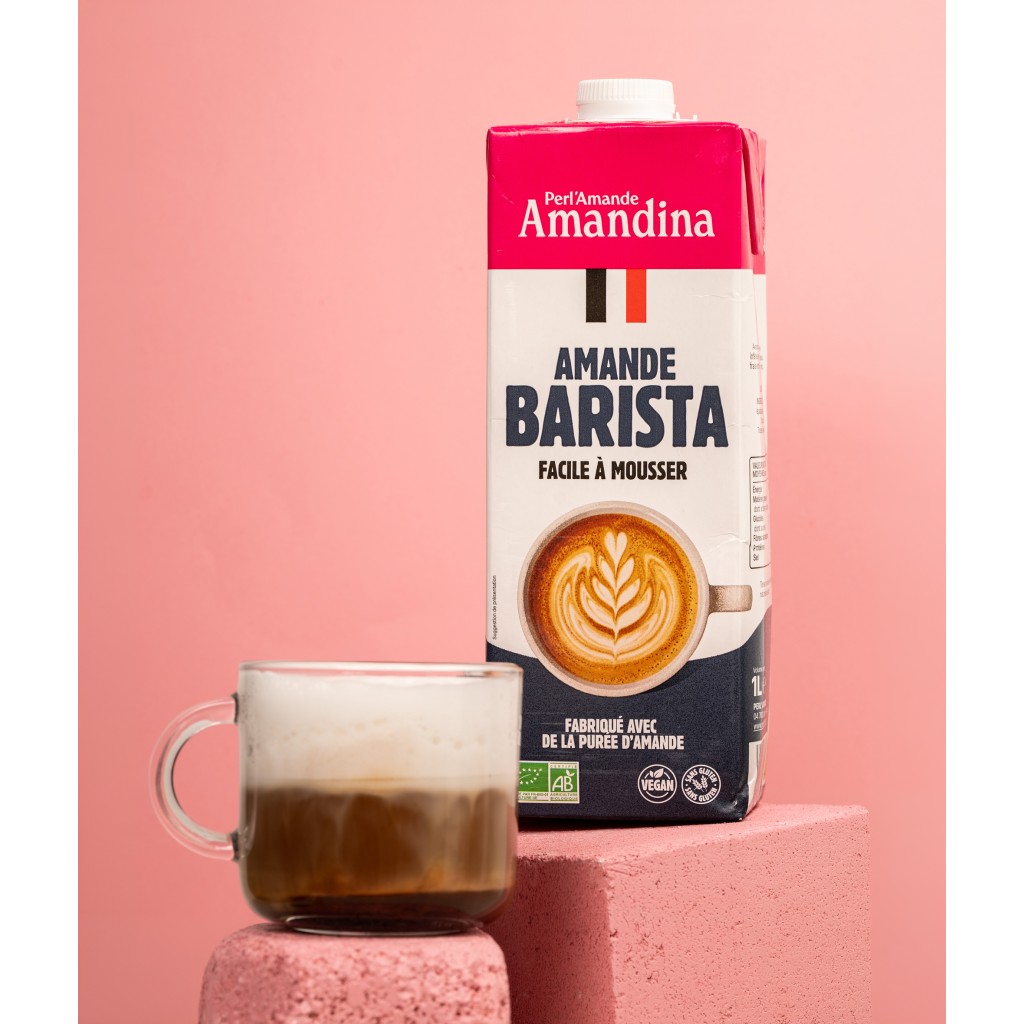 Boisson Amandina Amande Barista Bio I Perl'Amande