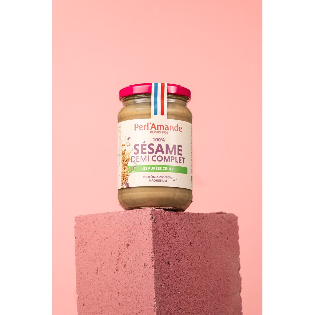 Purée Sésame Demi-Complet I Perl'Amande