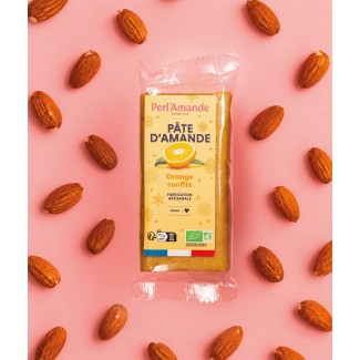 Pâte Amande Oange Confite I Perl'Amande