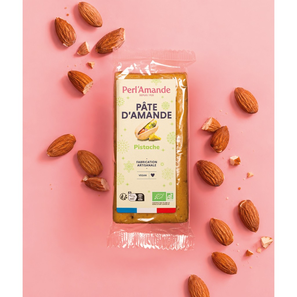 Almond Pistachio Paste I Perl'Amande