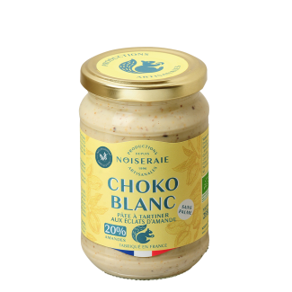 Pâte à tartiner Choco Blanc I Noiseraie