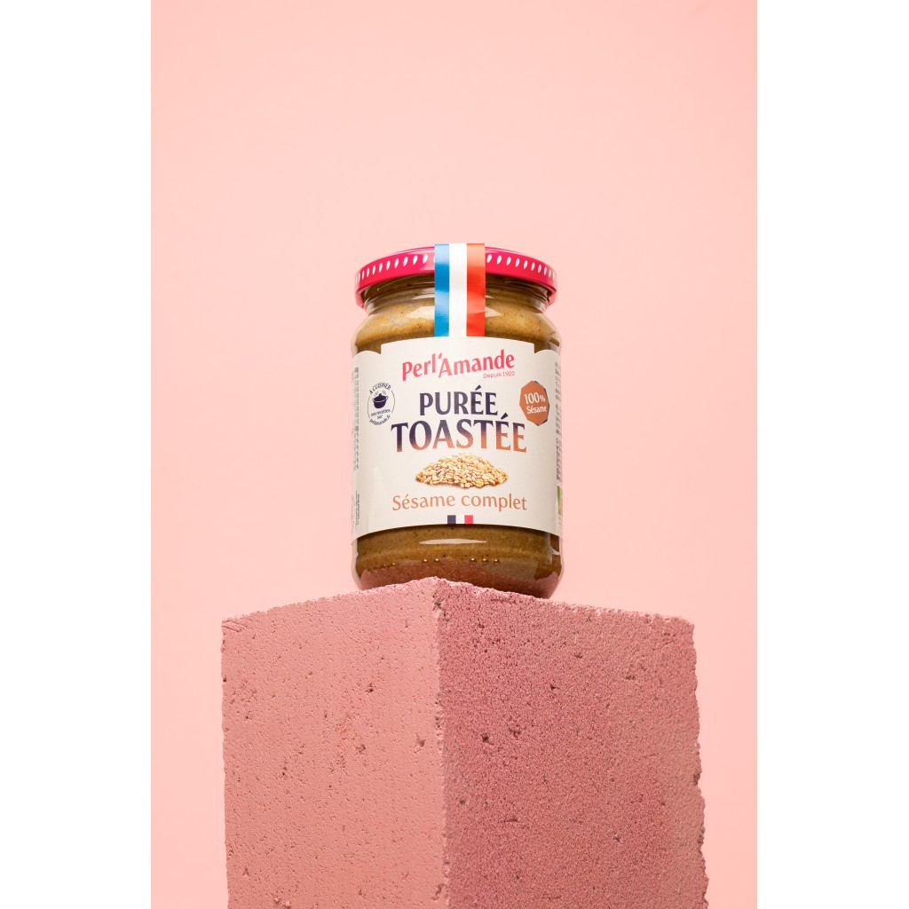 Purée Sésame complet toasté I Perl'Amande