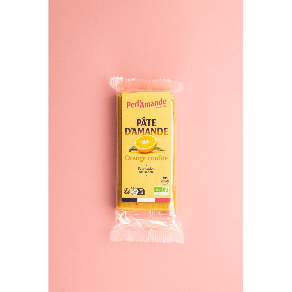 Pâte Amande Oange Confite I Perl'Amande