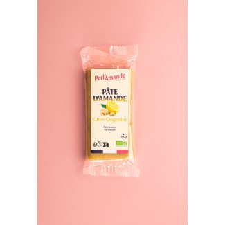 Pâte Amande Citron Gingembre I Perl'Amande