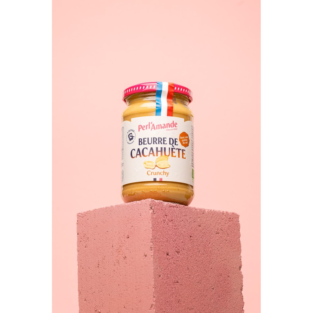 Beurre Cacahuète Crunchy Bio | Perl'Amande