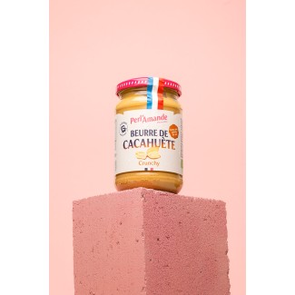 Beurre Cacahuète Crunchy Bio | Perl'Amande