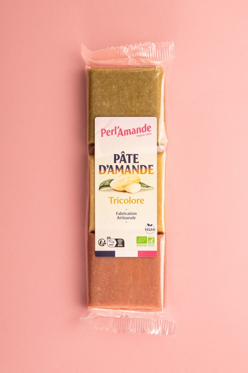 Pâte d'Amande Tricolore