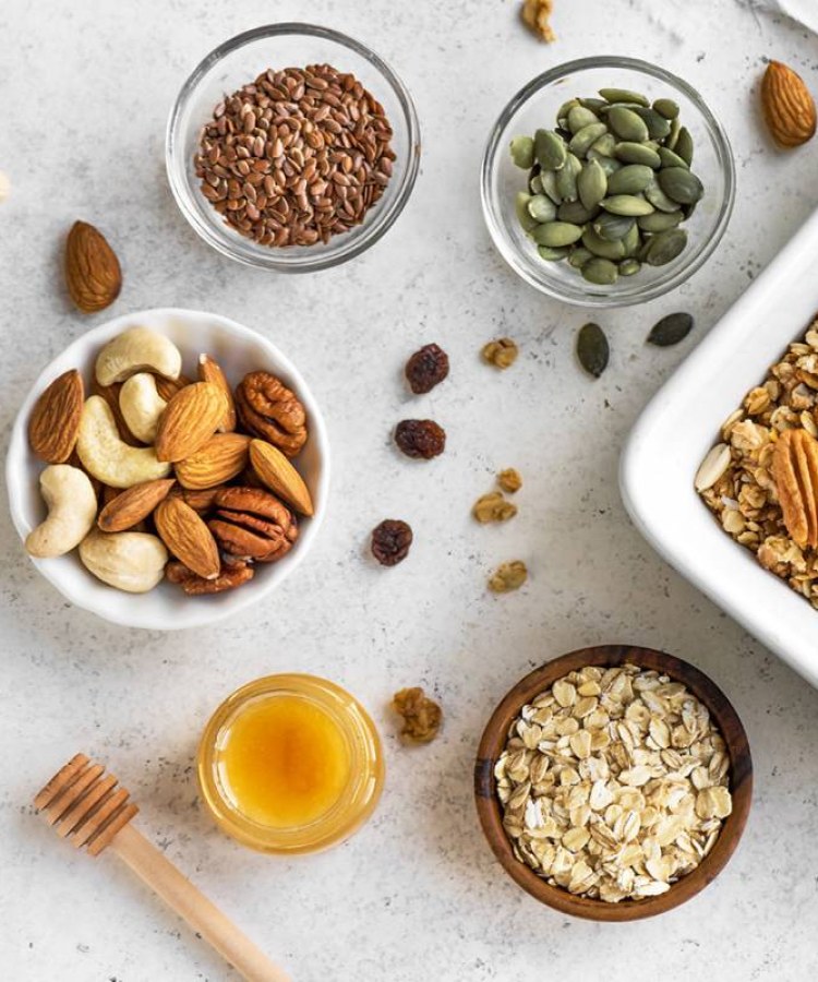 Granola maison aux fruits secs