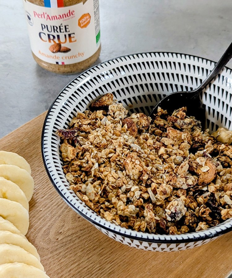 Granola à l'amande crunchy