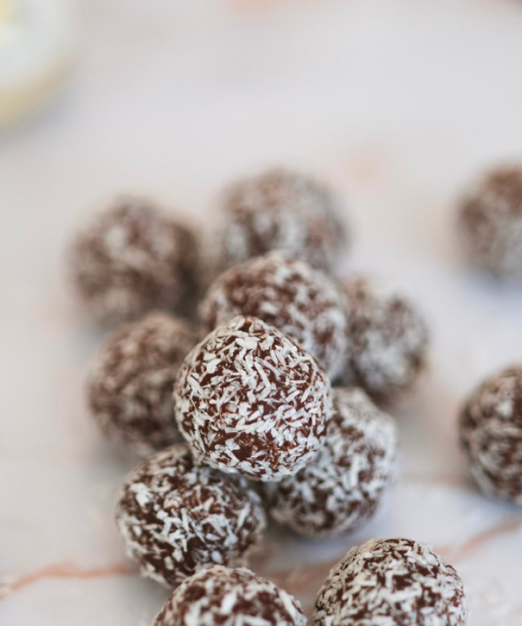 Recette truffes choco amande coco By petit_mais_veggie