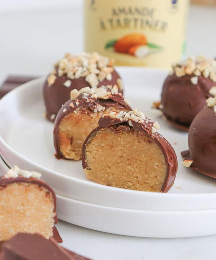 Boules chocolat amande  by Vie sans gluten