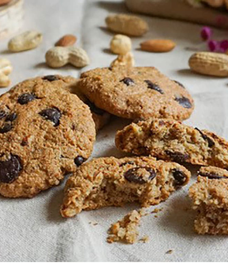 Cookies à la purée 4 fruits secs by Loulou Cuisine Healthy