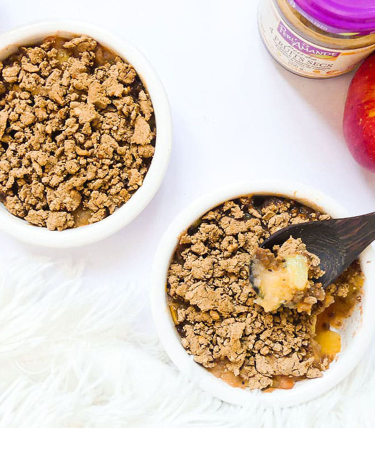 Crumble Pomme - Kiwi @eveisvegan