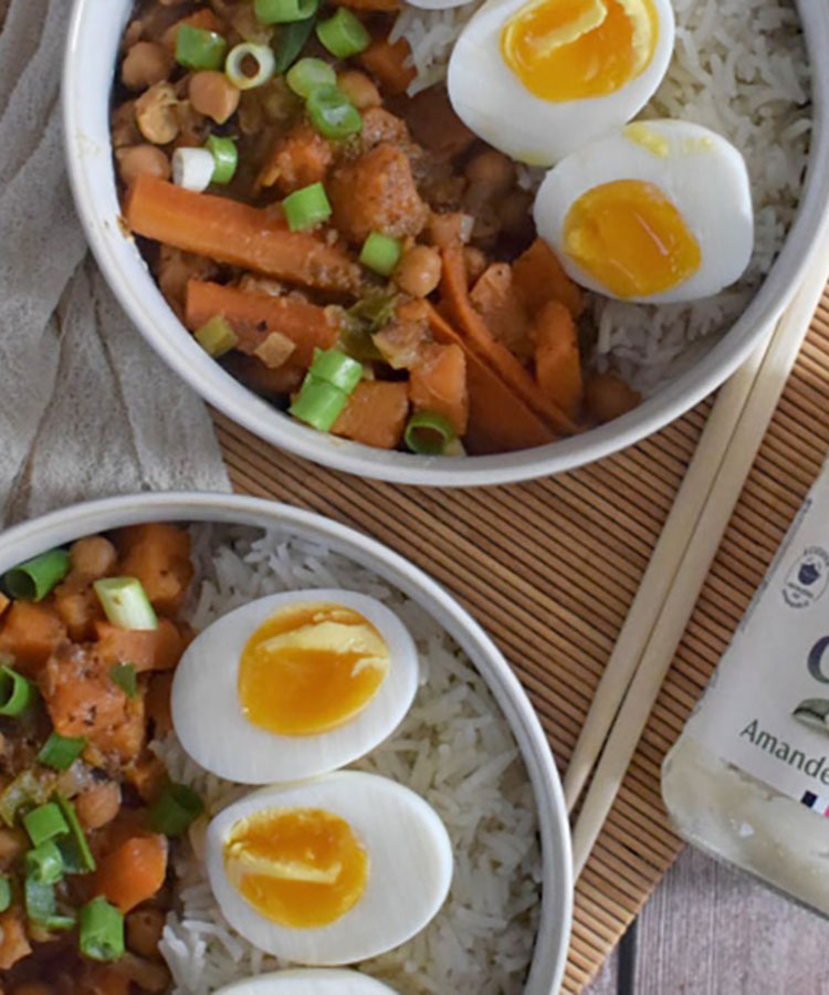 CURRY DE PATATE DOUCE AU MISO by La Table de Clara