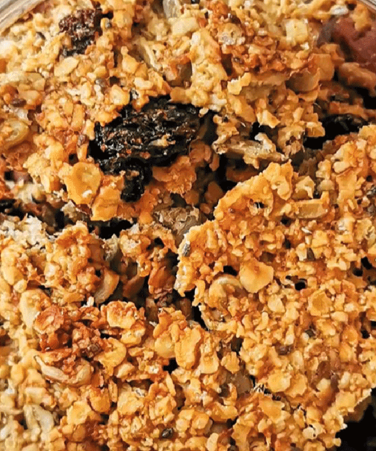 Granola à la purée 4 fruits secs by Happy and Veggy