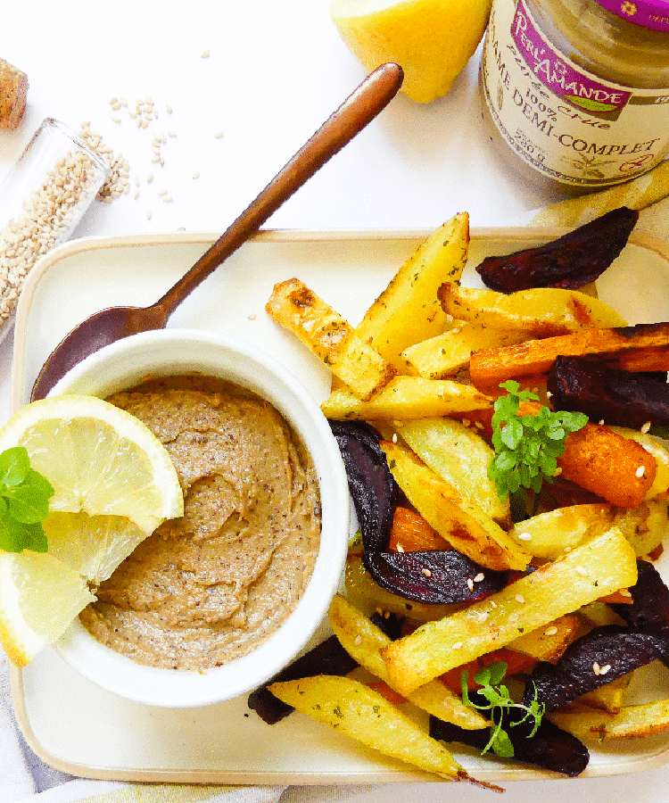 Houmous à la purée de Sésame Demi-Complèt by @Eveisvegan