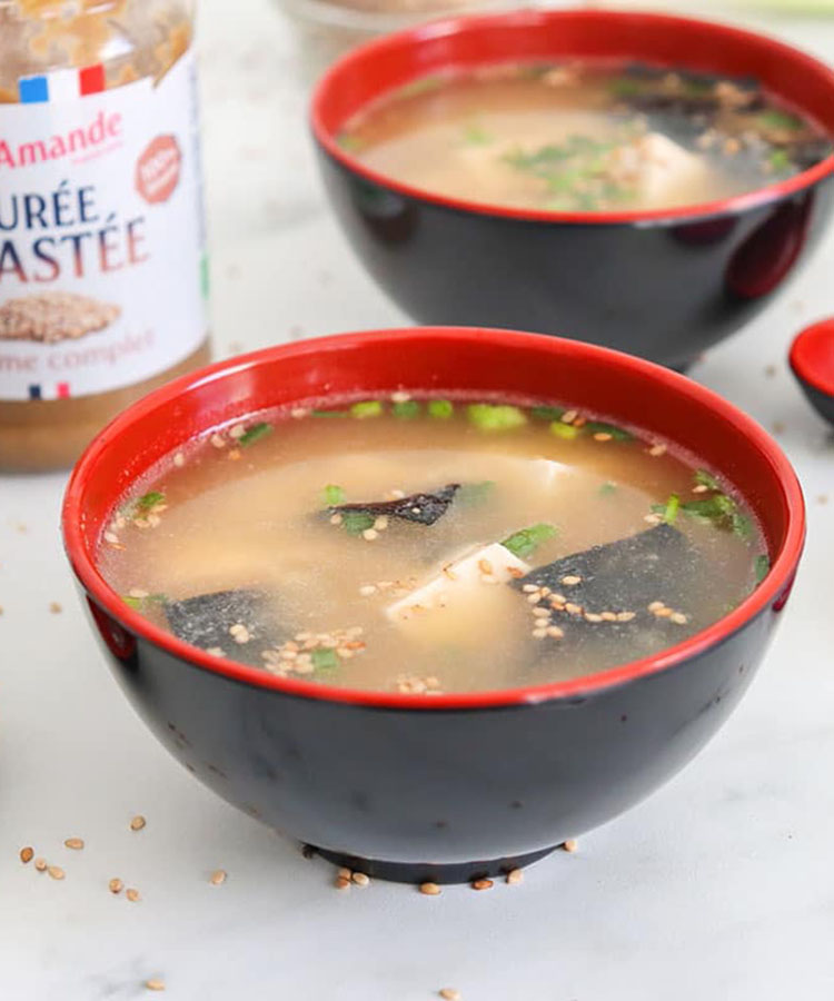 Soupe miso revisitée by vie sans gluten