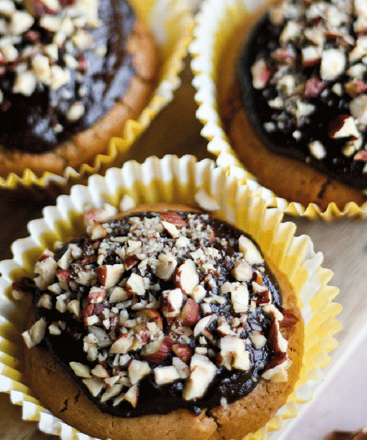 Muffins à la purée de noisettes toastée @Plante ton assiette