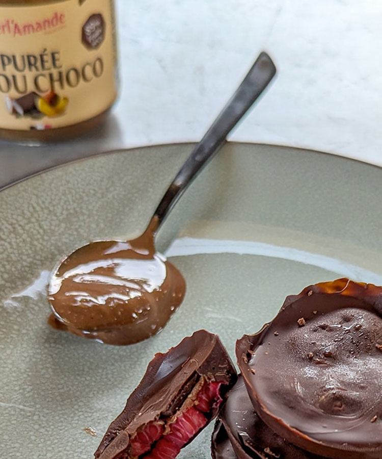 Snack choco-frambroises  by Le journal d’une diet