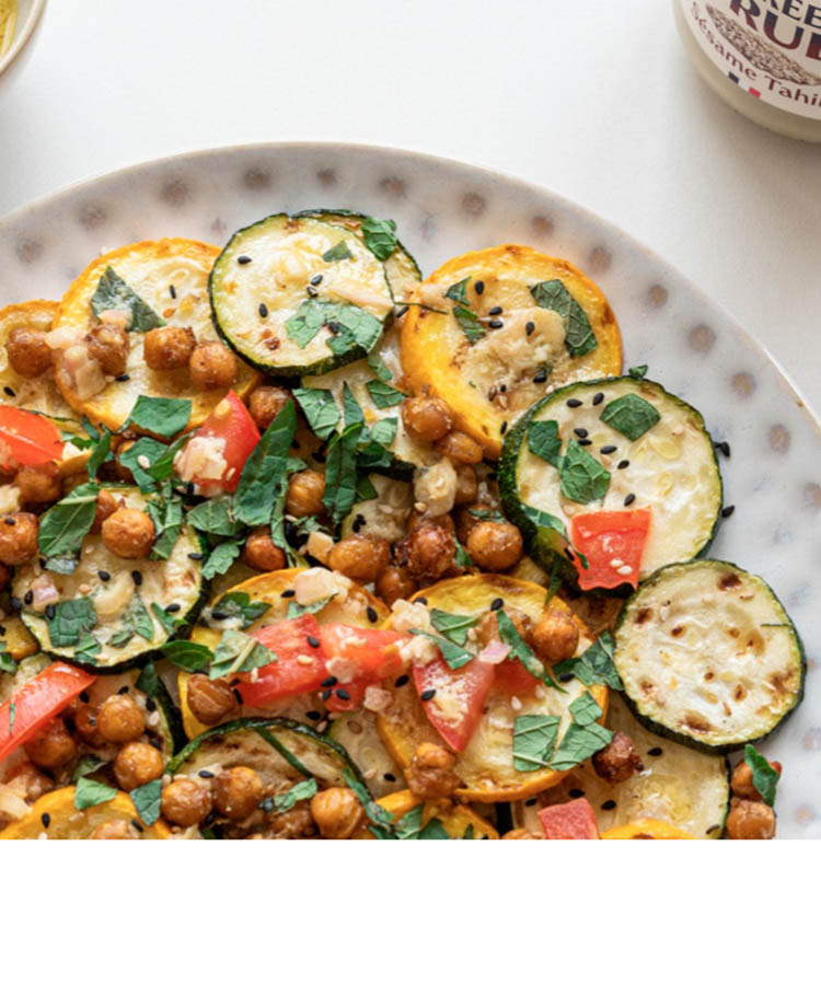 Salades de courgettes