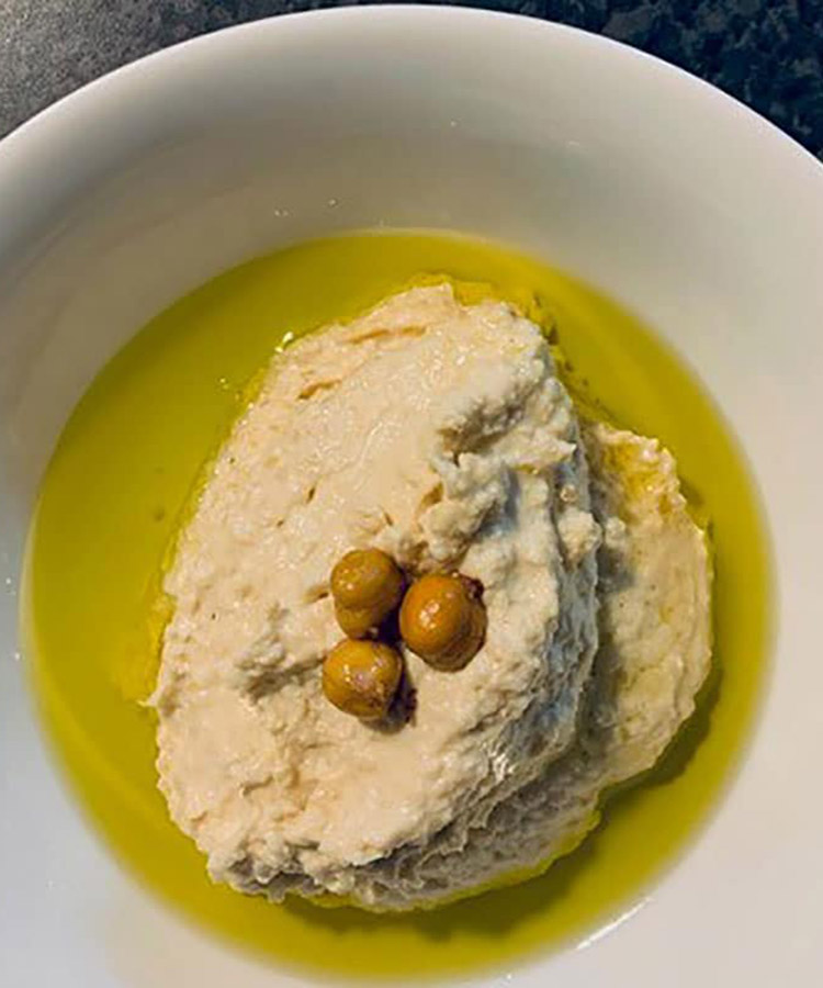 Houmous à la purée d'Amande blanche by Alimentation Epanouie