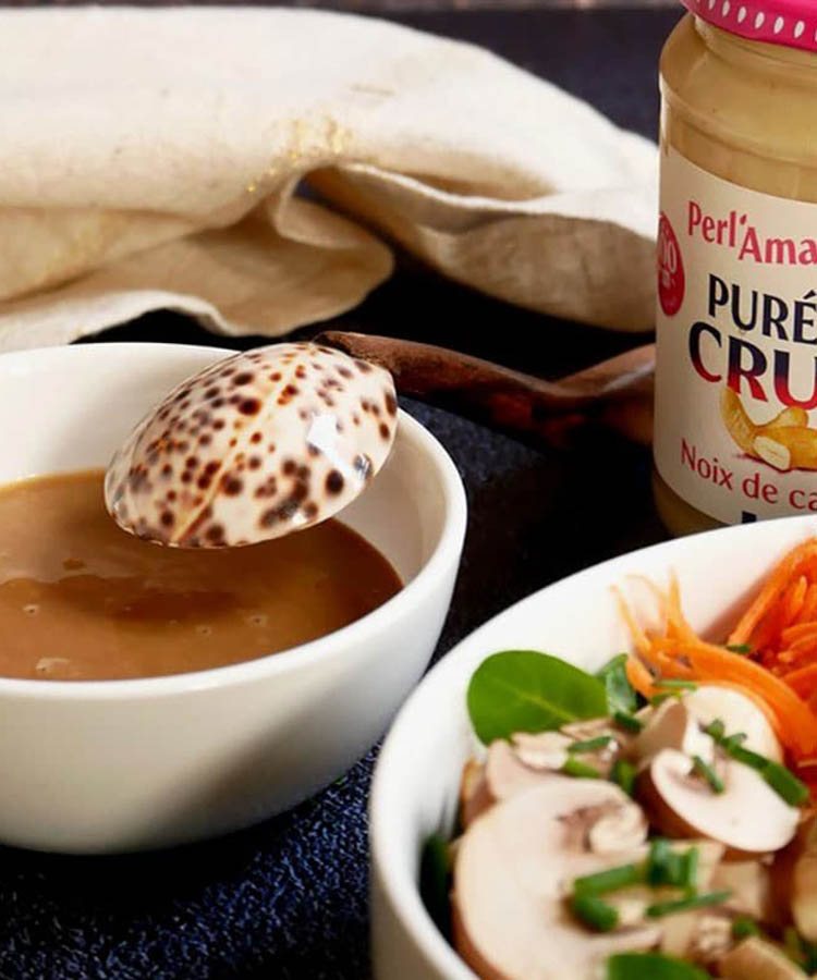 Sauce à la purée crue noix de cajou by Happy and Veggy